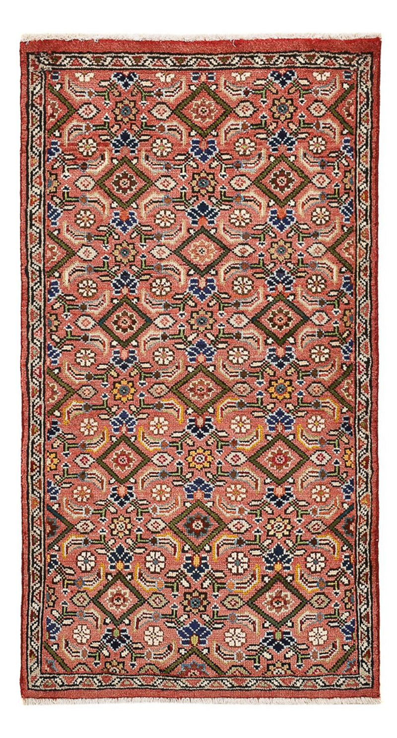 Persisk tæppe - Classic - 130 x 66 cm - lysrød