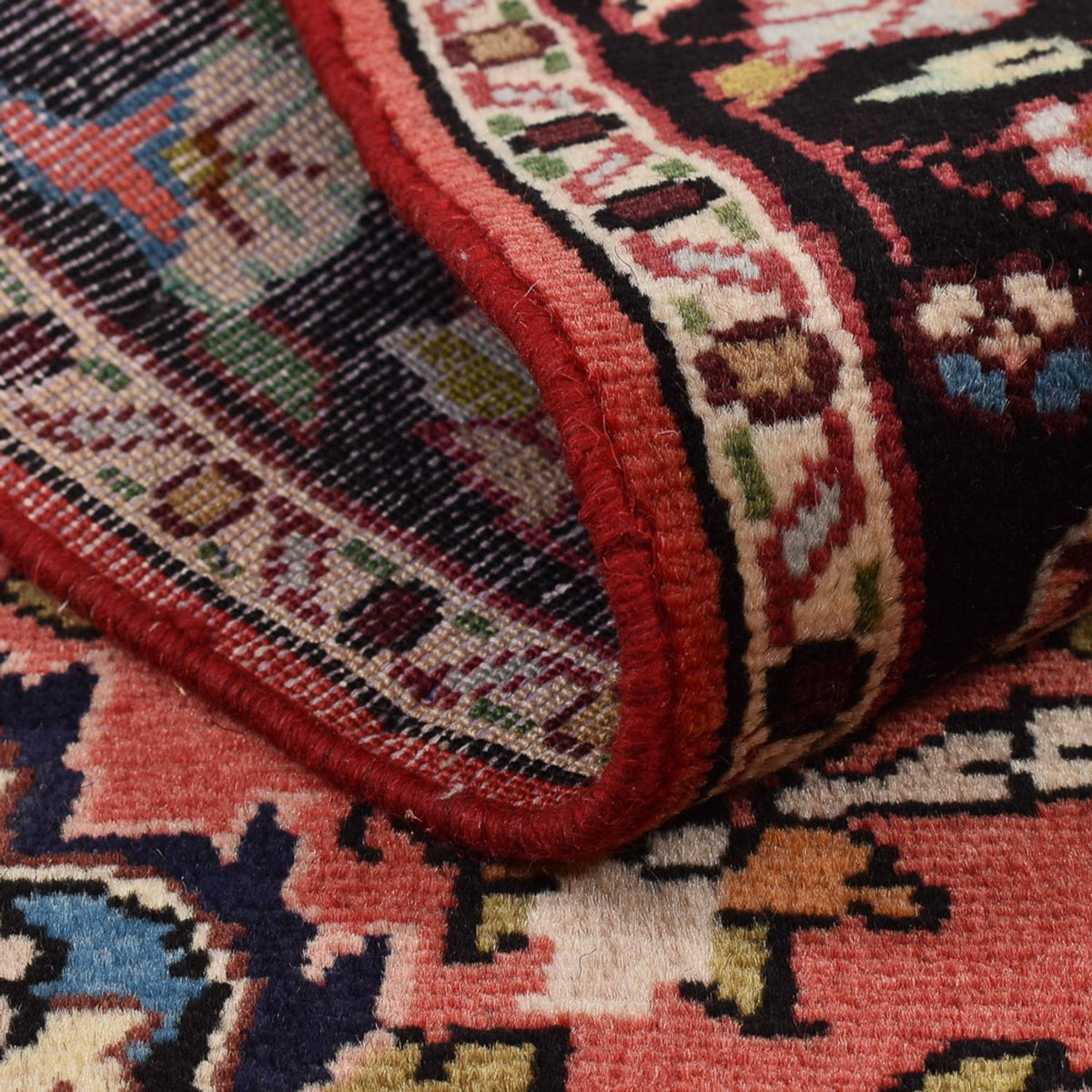 Persisk tæppe - Nomadisk - 110 x 76 cm - rød