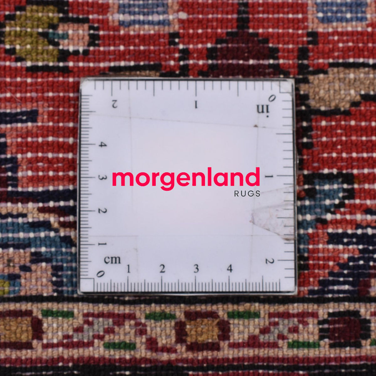 Persisk tæppe - Nomadisk - 110 x 76 cm - rød