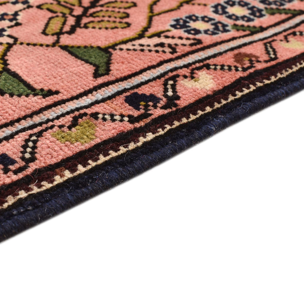 Persisk tæppe - Nomadisk - 122 x 67 cm - lysrød