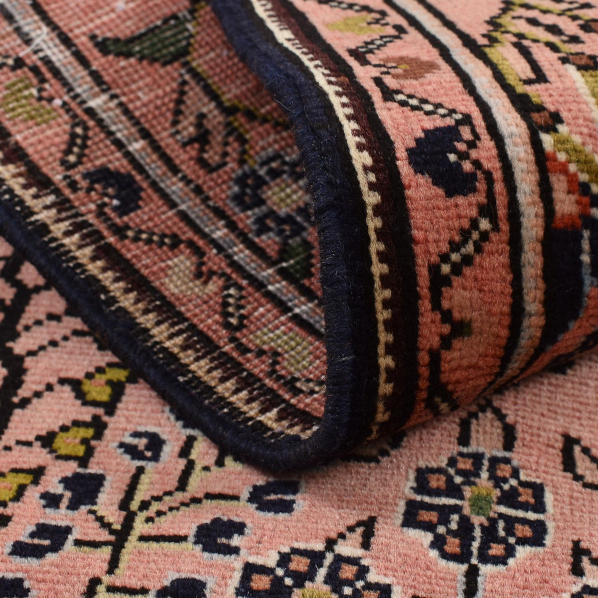 Persisk tæppe - Nomadisk - 122 x 67 cm - lysrød