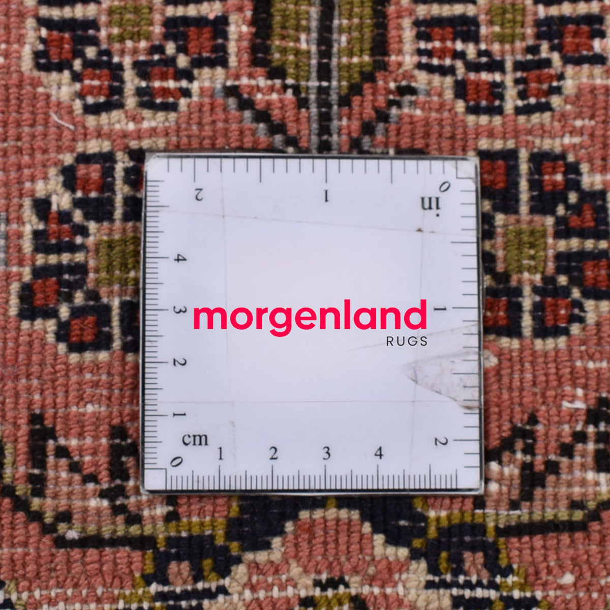 Persisk tæppe - Nomadisk - 122 x 67 cm - lysrød