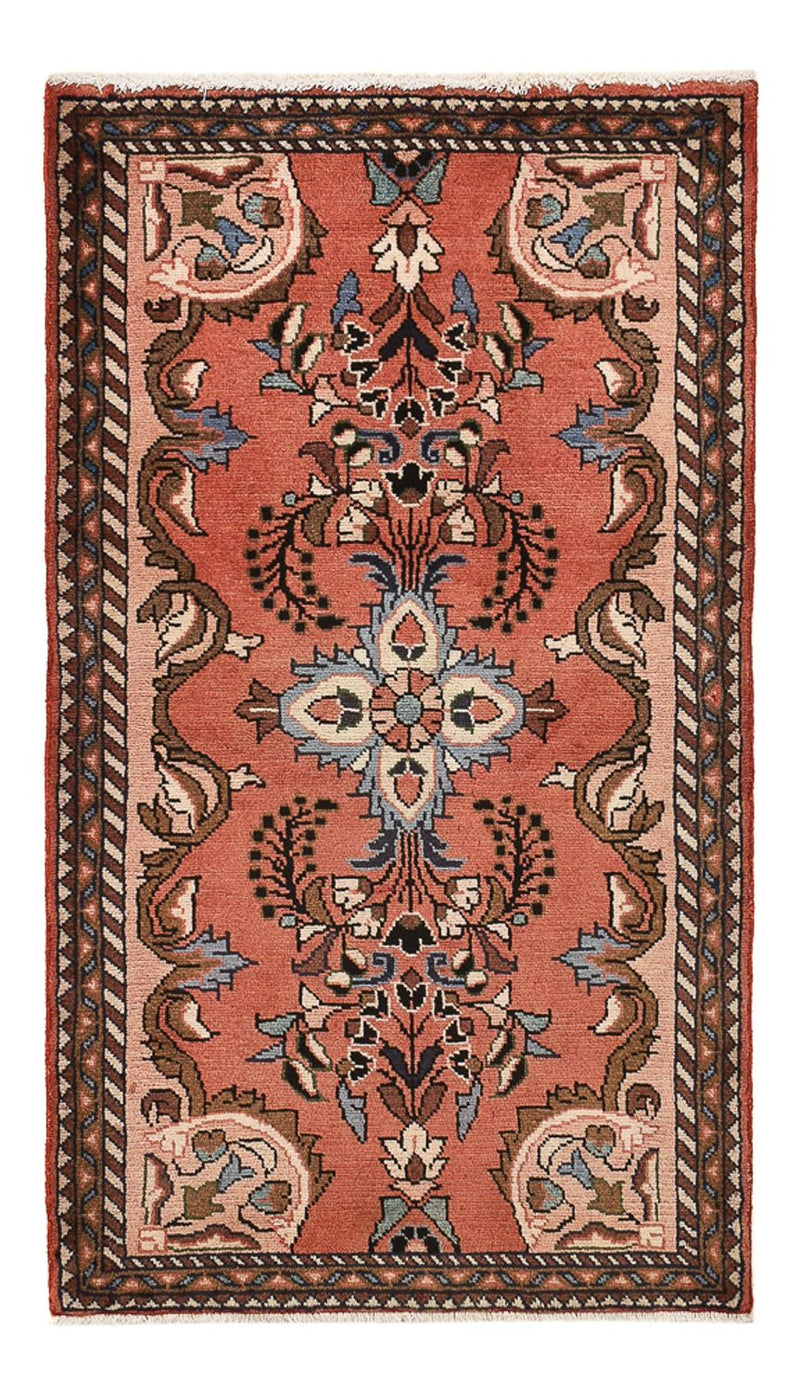 Persisk tæppe - Nomadisk - 126 x 73 cm - rød