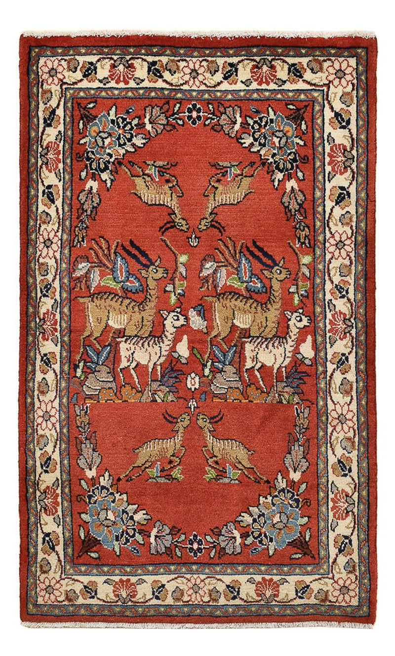 Persisk tæppe - Classic - 122 x 74 cm - rød