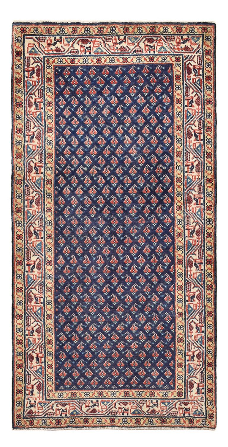 Persisk tæppe - Mir - 130 x 65 cm - lilla