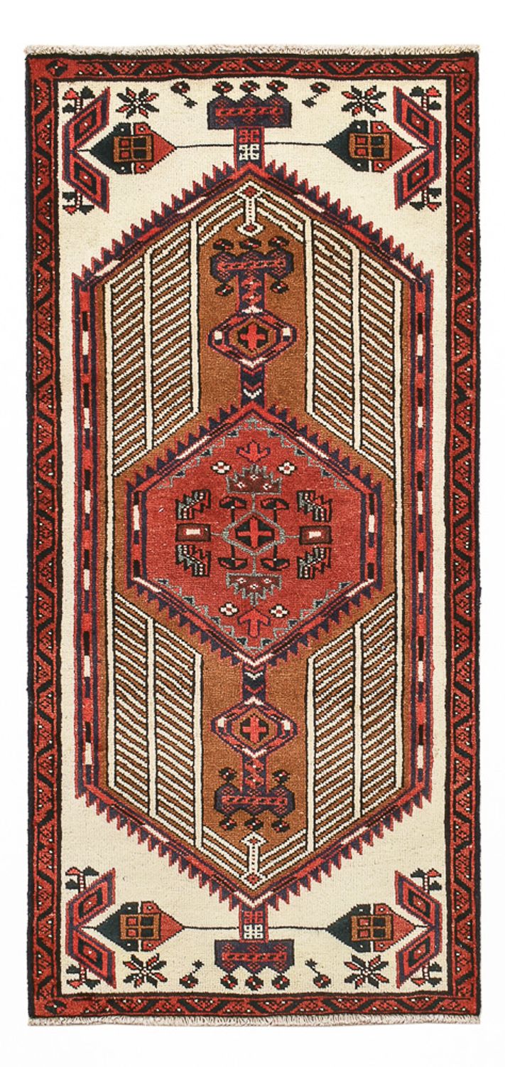 Persisk tæppe - Tabriz - 140 x 69 cm - flerfarvet