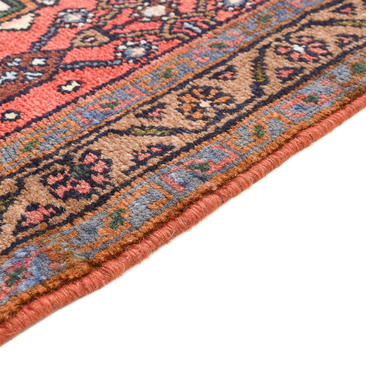 Persisk tæppe - Nomadisk - 155 x 81 cm - lysrød