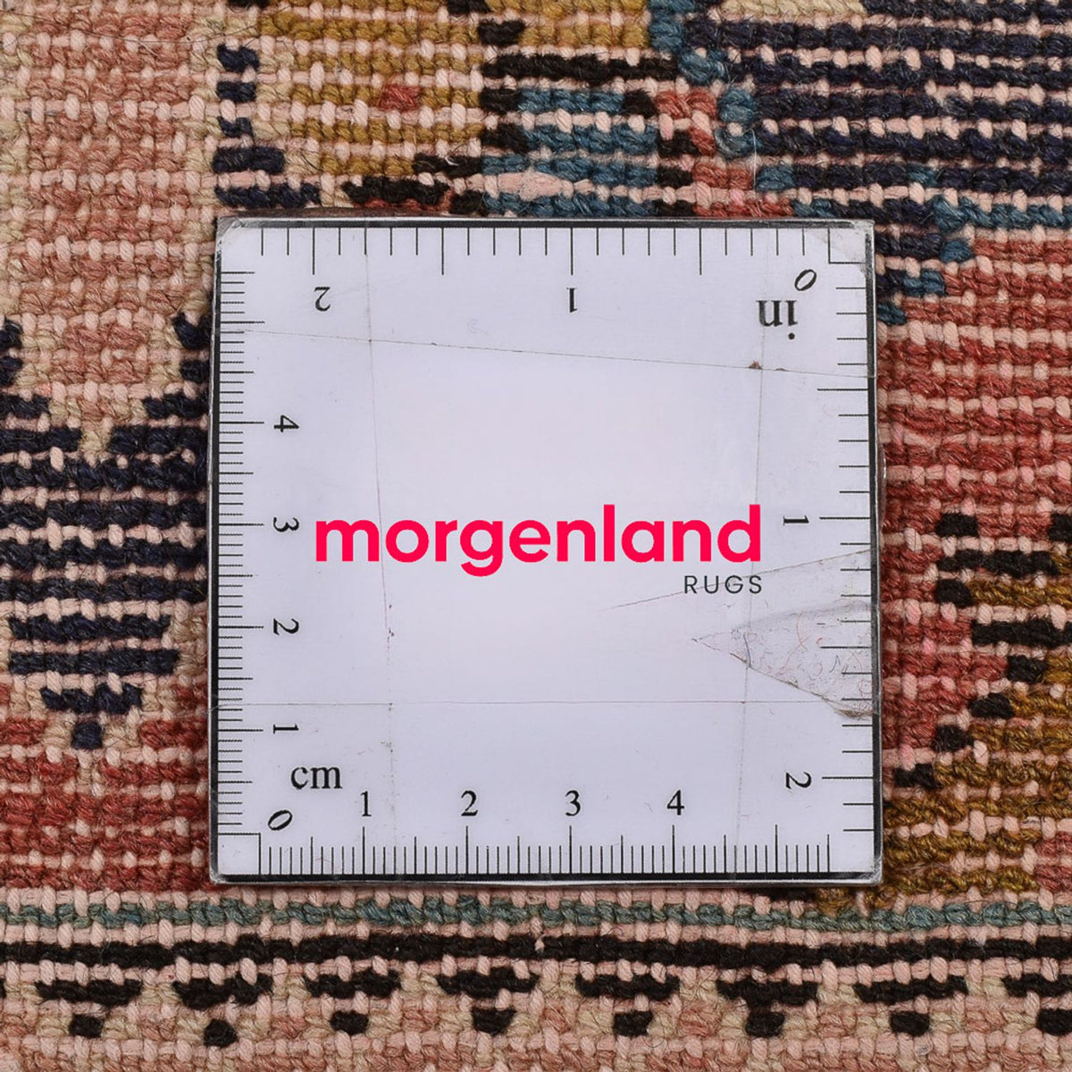 Persisk tæppe - Nomadisk - 135 x 66 cm - flerfarvet