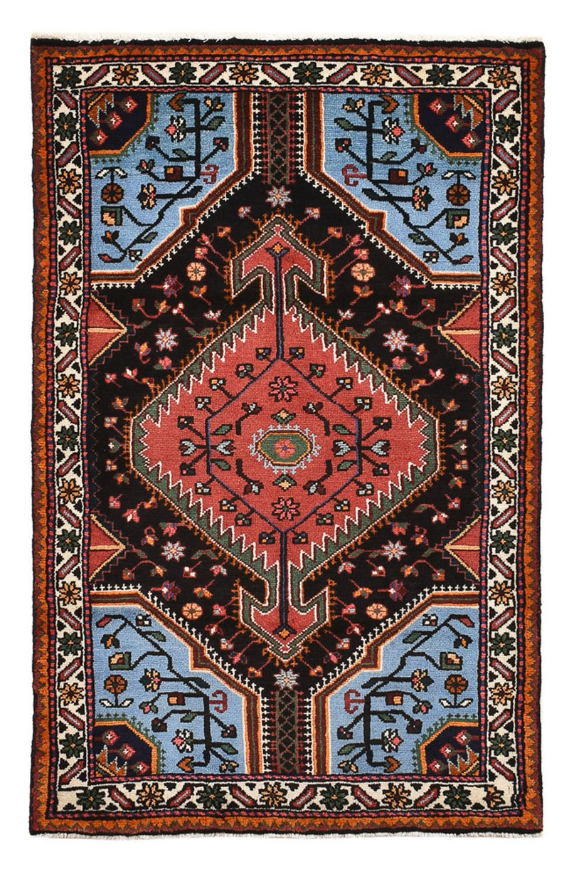 Persisk tæppe - Nomadisk - 132 x 83 cm - flerfarvet