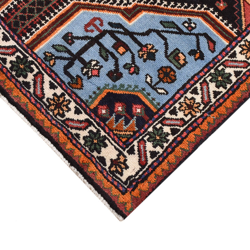 Persisk tæppe - Nomadisk - 132 x 83 cm - flerfarvet