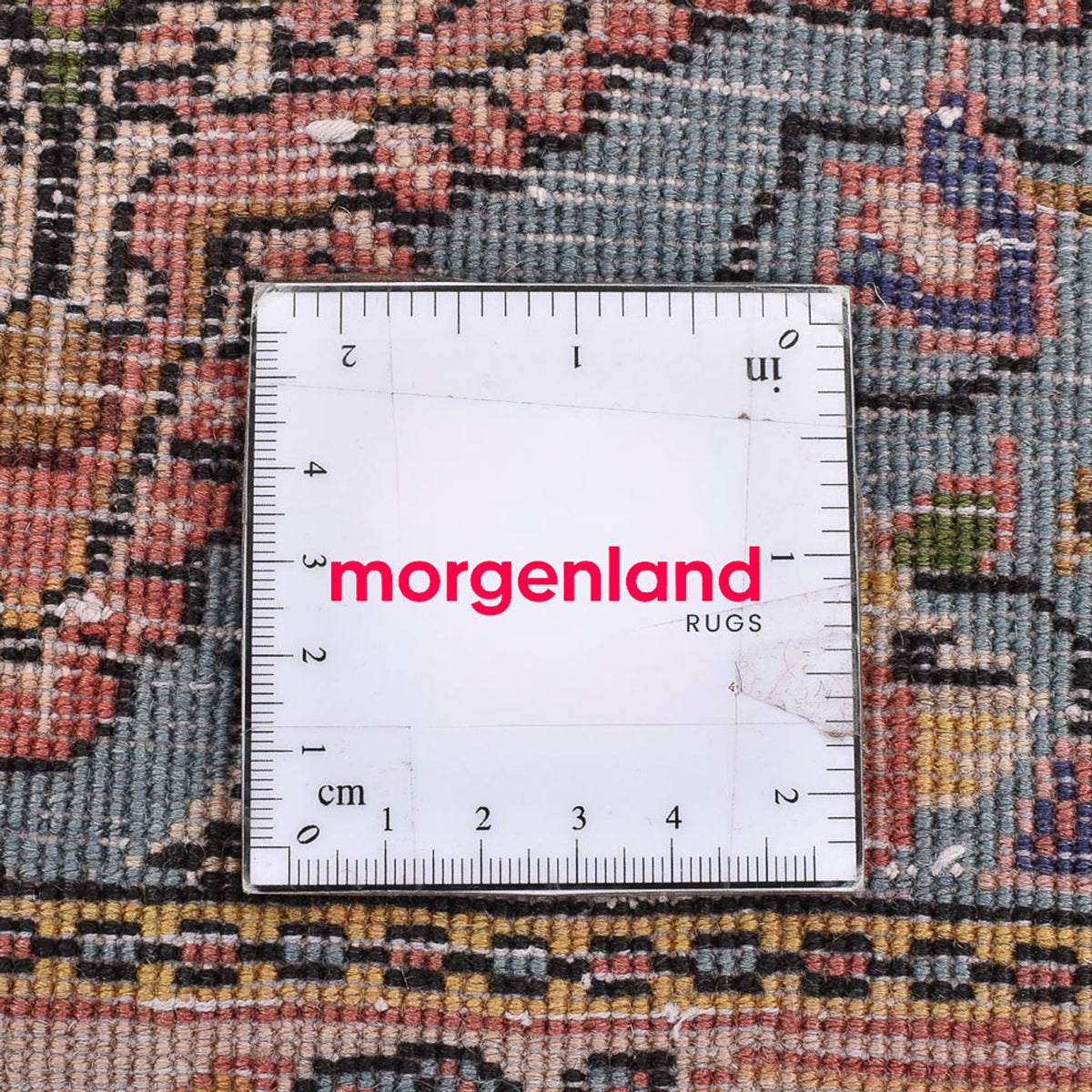 Persisk tæppe - Nomadisk - 97 x 65 cm - lysrød