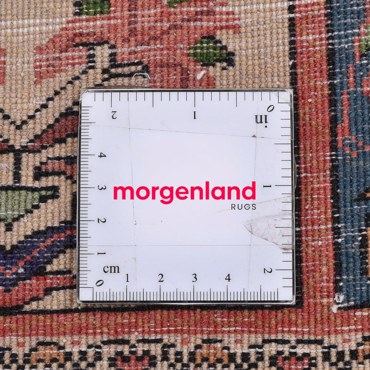 Persisk tæppe - Nomadisk - 100 x 60 cm - flerfarvet