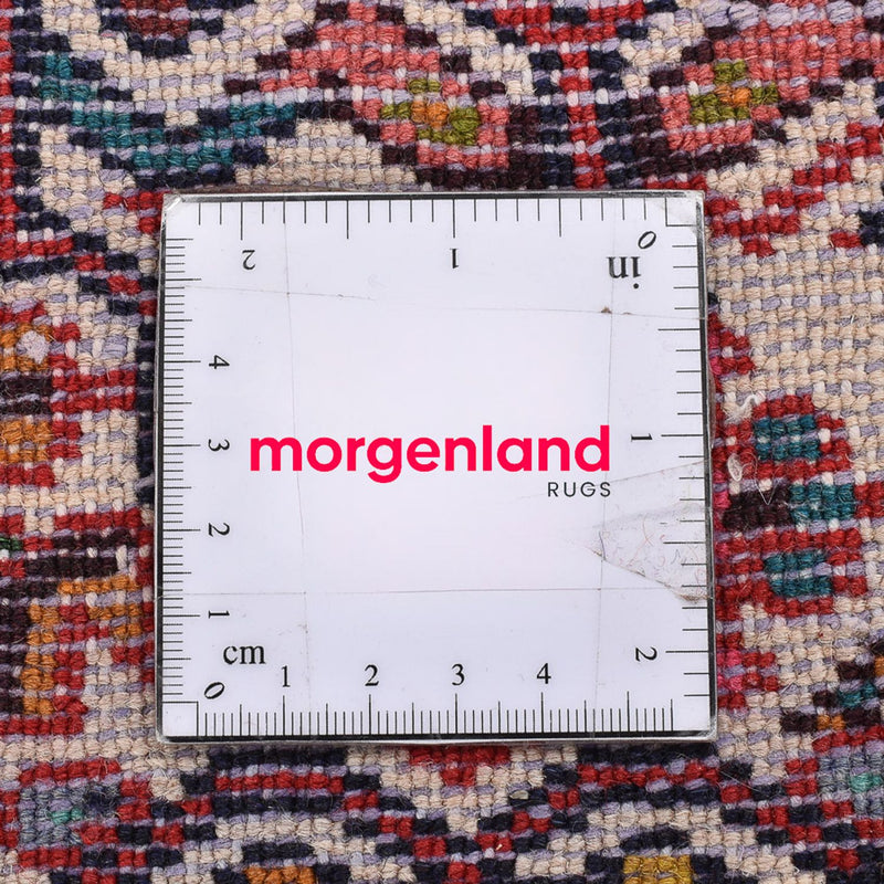 Persisk tæppe - Nomadisk - 75 x 52 cm - flerfarvet