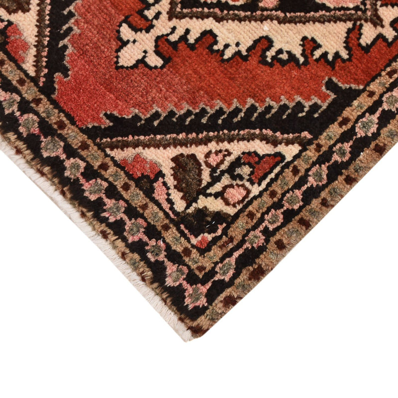 Persisk tæppe - Nomadisk firkantet  - 63 x 47 cm - rød