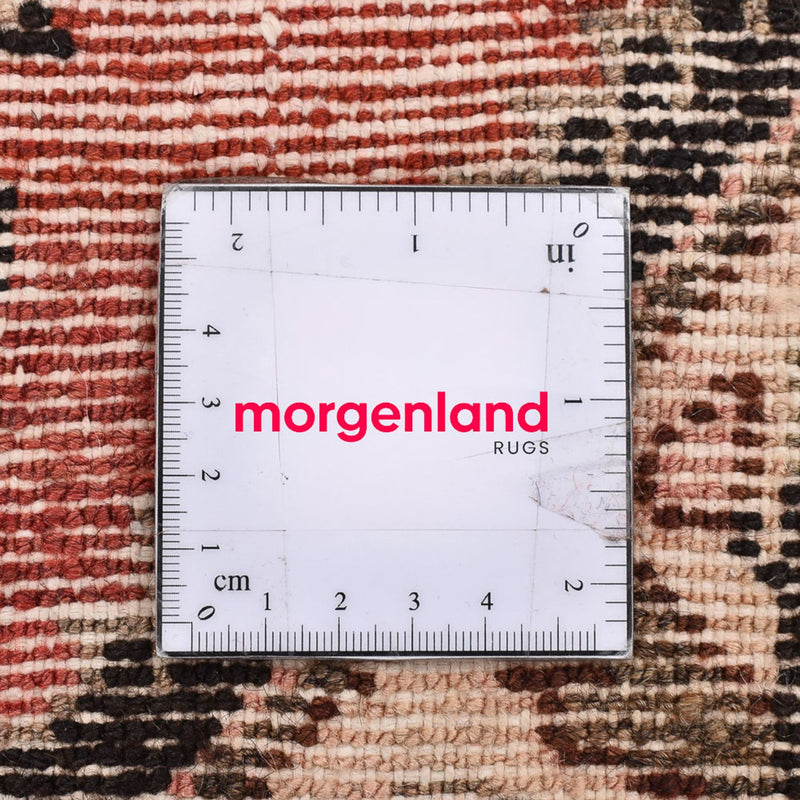 Persisk tæppe - Nomadisk firkantet  - 63 x 47 cm - rød