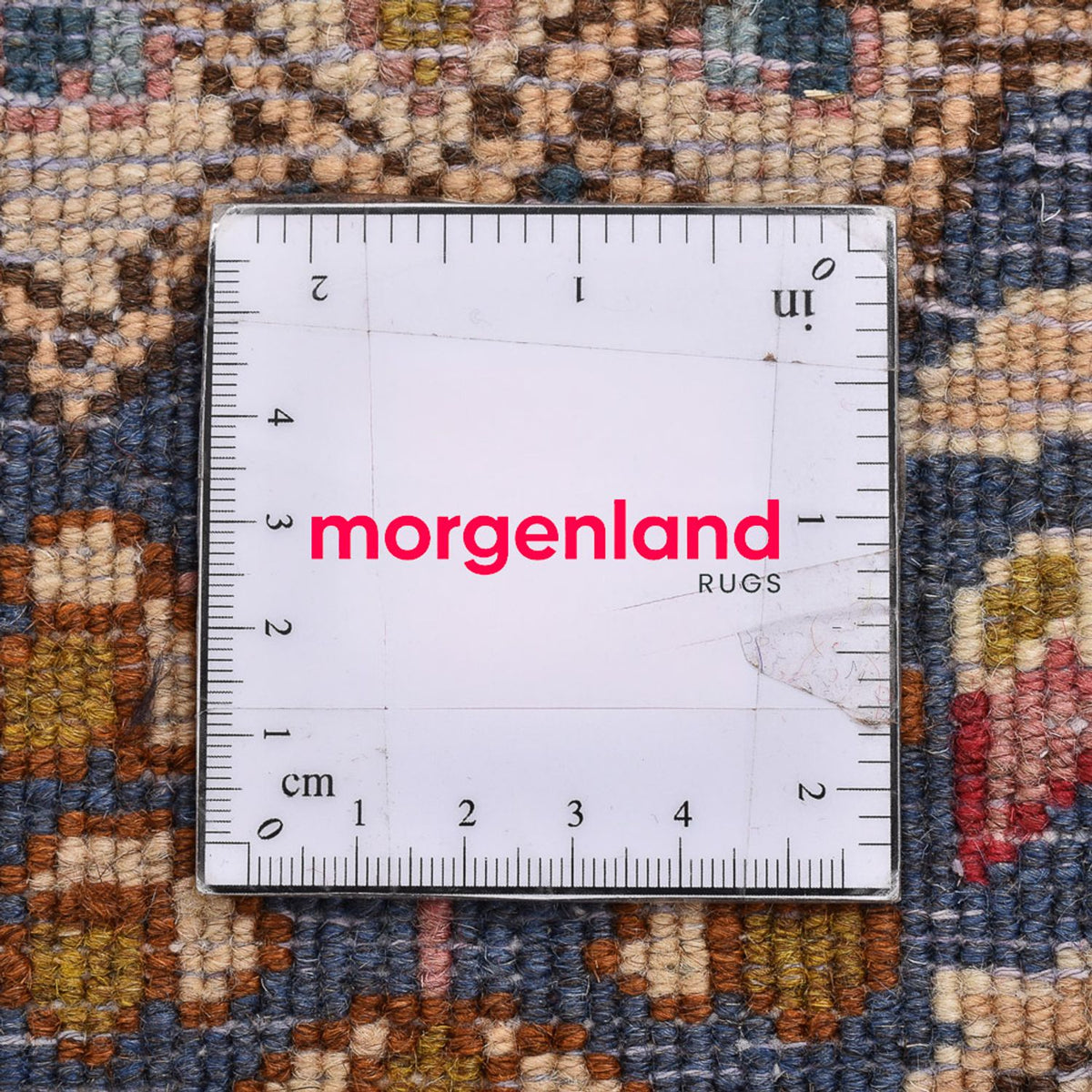 Persisk tæppe - Nomadisk firkantet  - 53 x 52 cm - flerfarvet