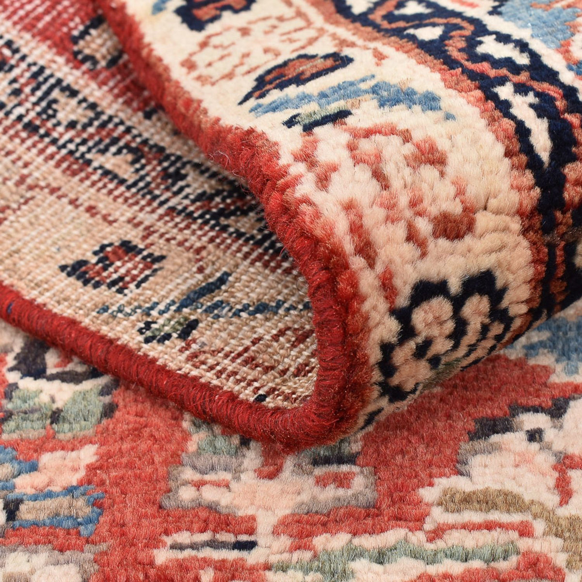 Persisk tæppe - Nomadisk - 97 x 62 cm - rød