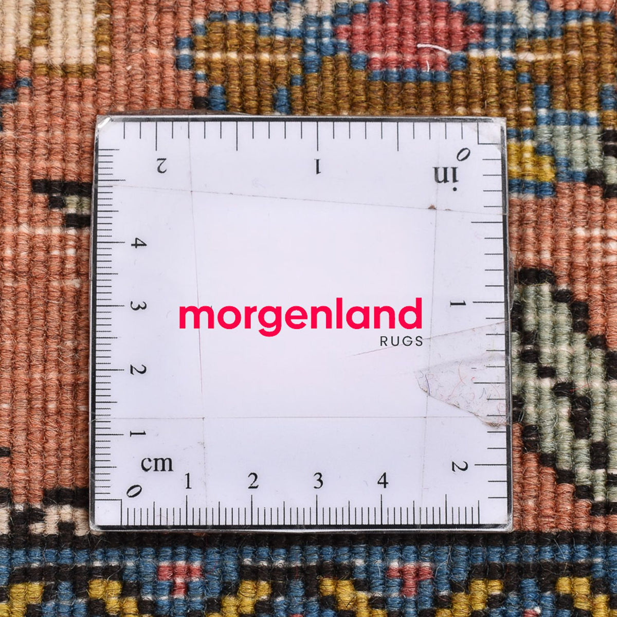 Persisk tæppe - Nomadisk - 95 x 68 cm - lysrød