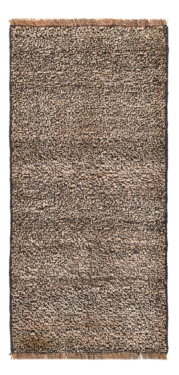 Persisk tæppe - Nomadisk firkantet  - 80 x 37 cm - mørk beige
