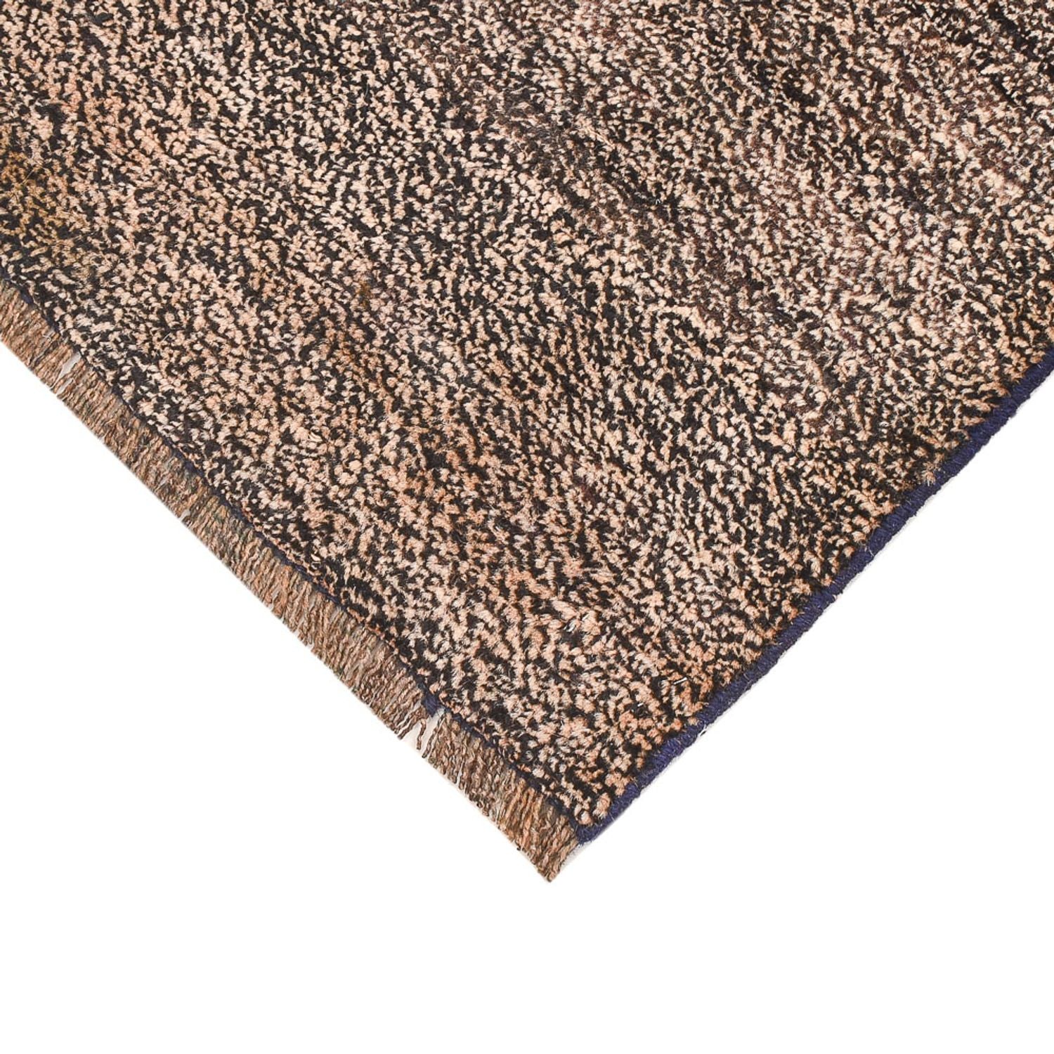 Persisk tæppe - Nomadisk firkantet  - 80 x 37 cm - mørk beige