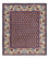 Persisk tæppe - Nomadisk firkantet  - 73 x 61 cm - lilla