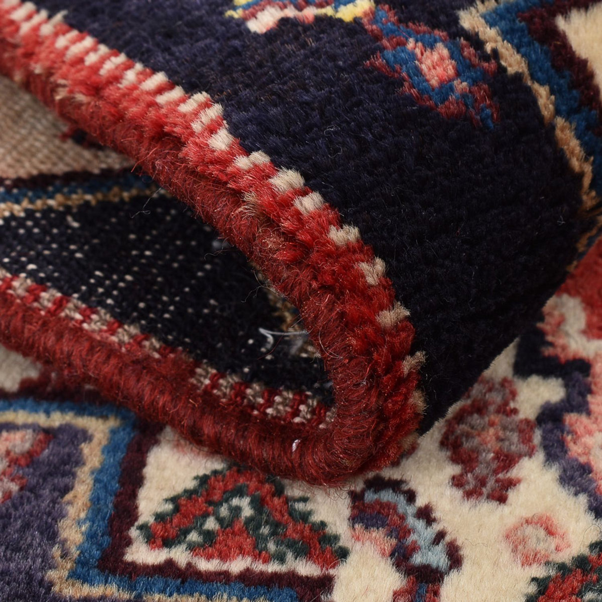 Persisk tæppe - Nomadisk - 83 x 63 cm - rød