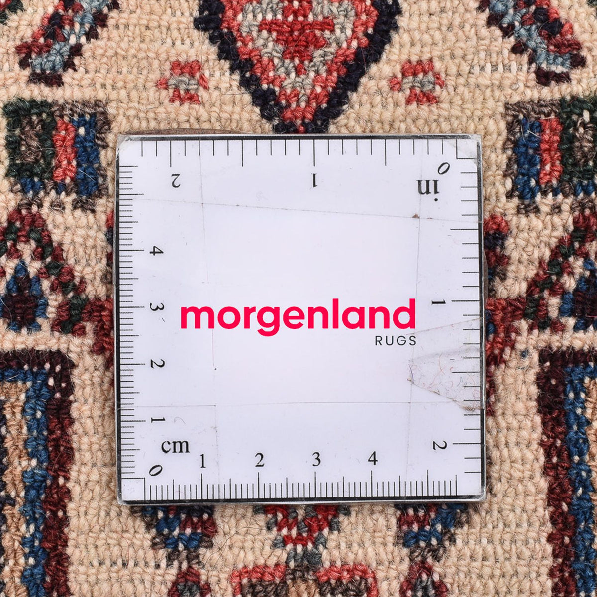 Persisk tæppe - Nomadisk - 83 x 63 cm - rød