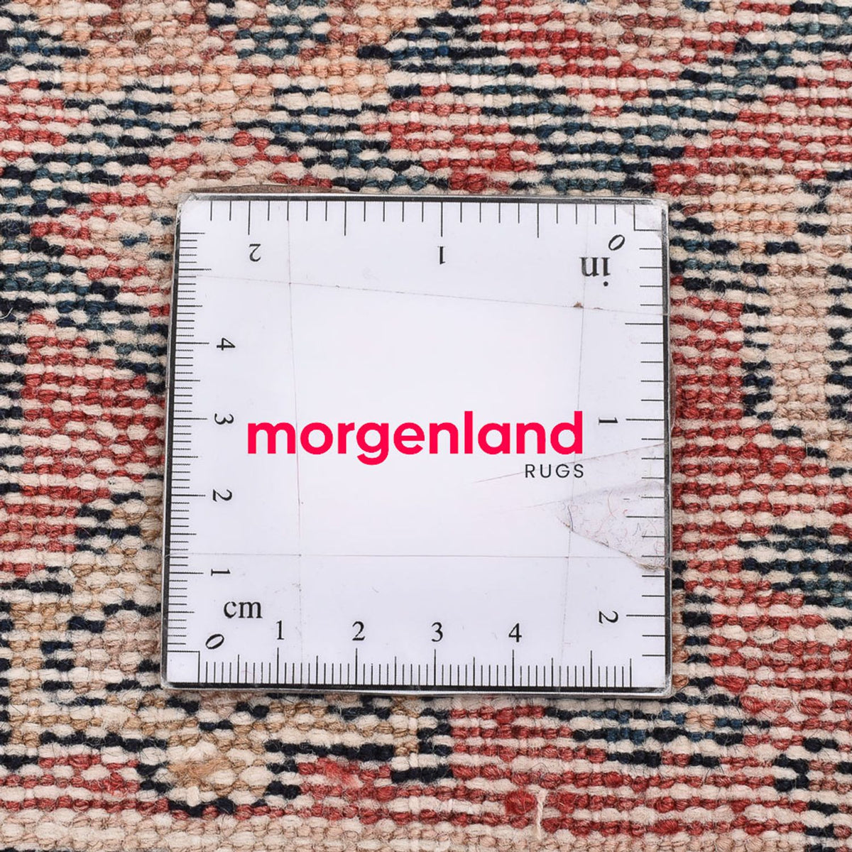 Persisk tæppe - Nomadisk - 75 x 56 cm - rød