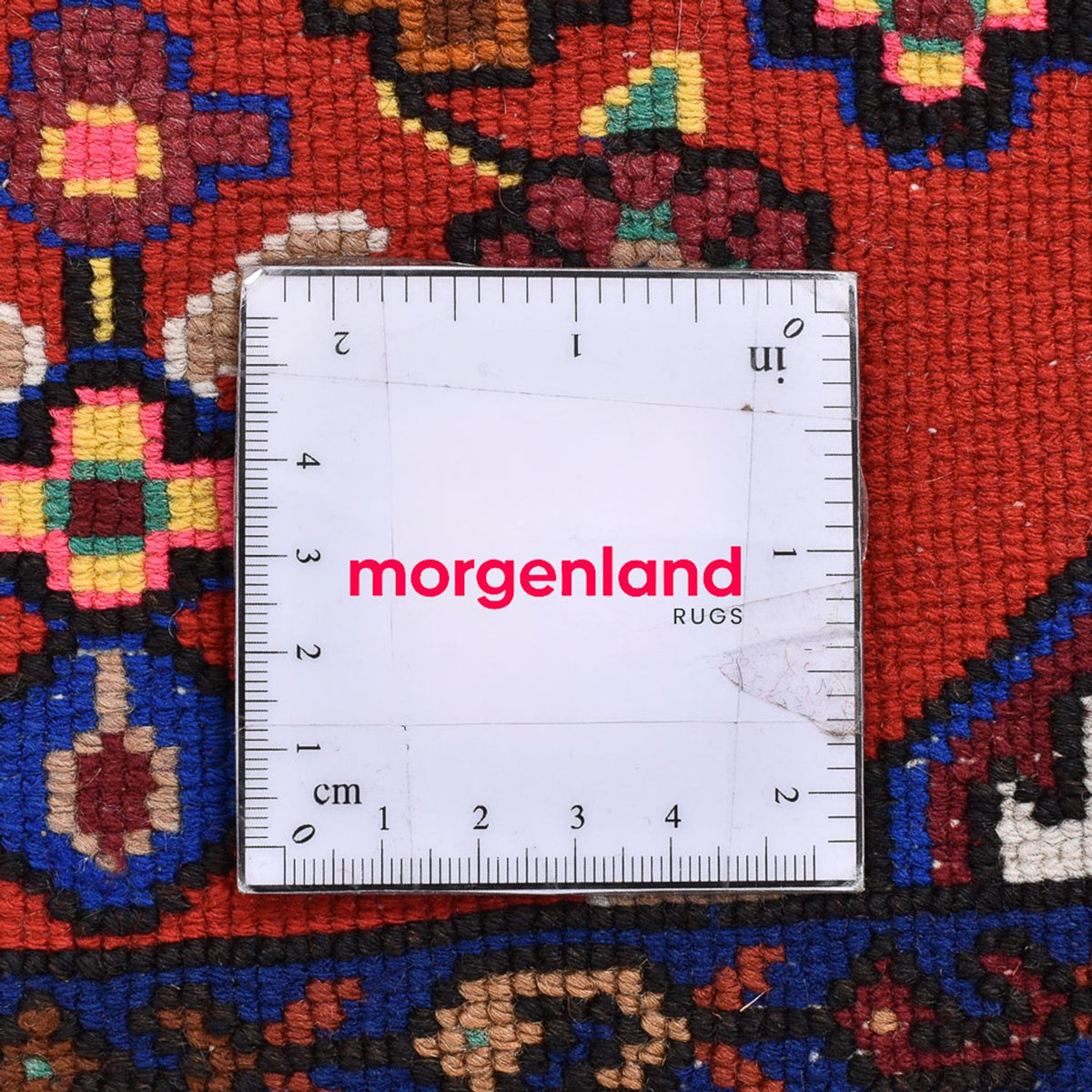 Persisk tæppe - Nomadisk - 80 x 61 cm - rød