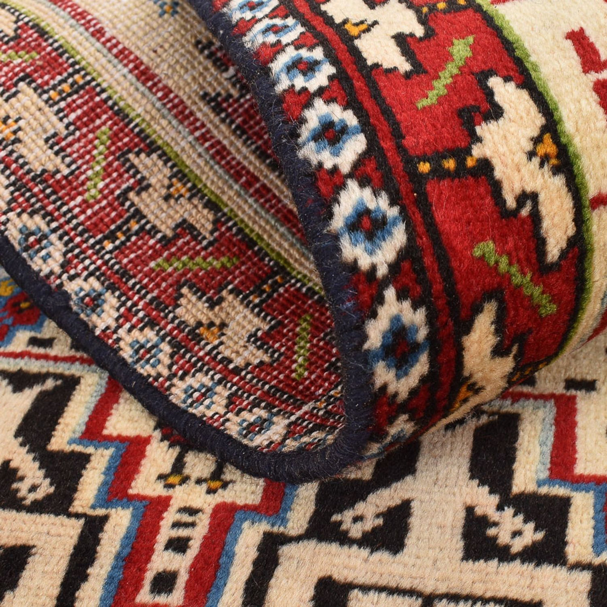 Persisk tæppe - Nomadisk - 100 x 60 cm - flerfarvet