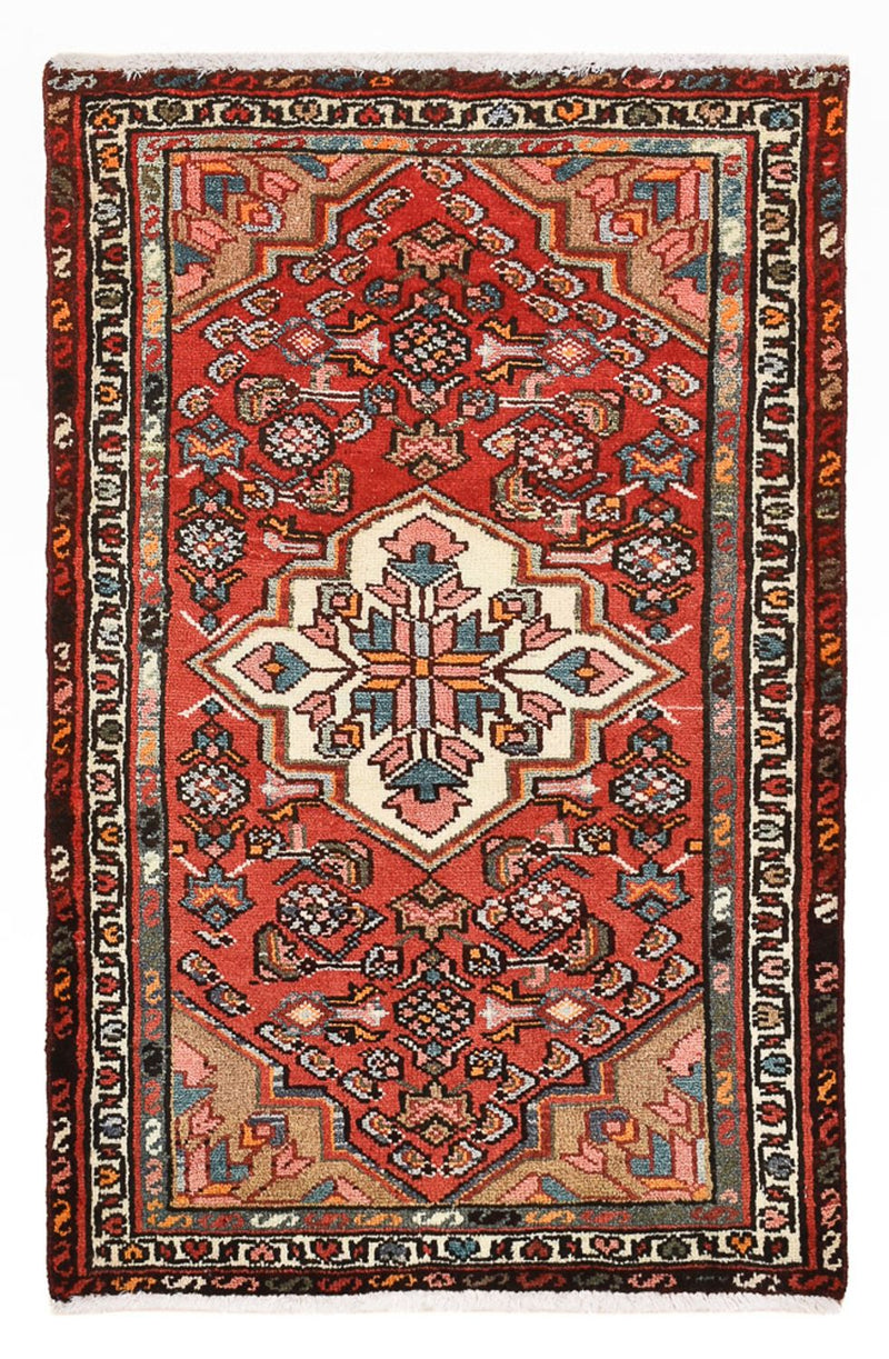 Persisk tæppe - Nomadisk - 95 x 65 cm - rød