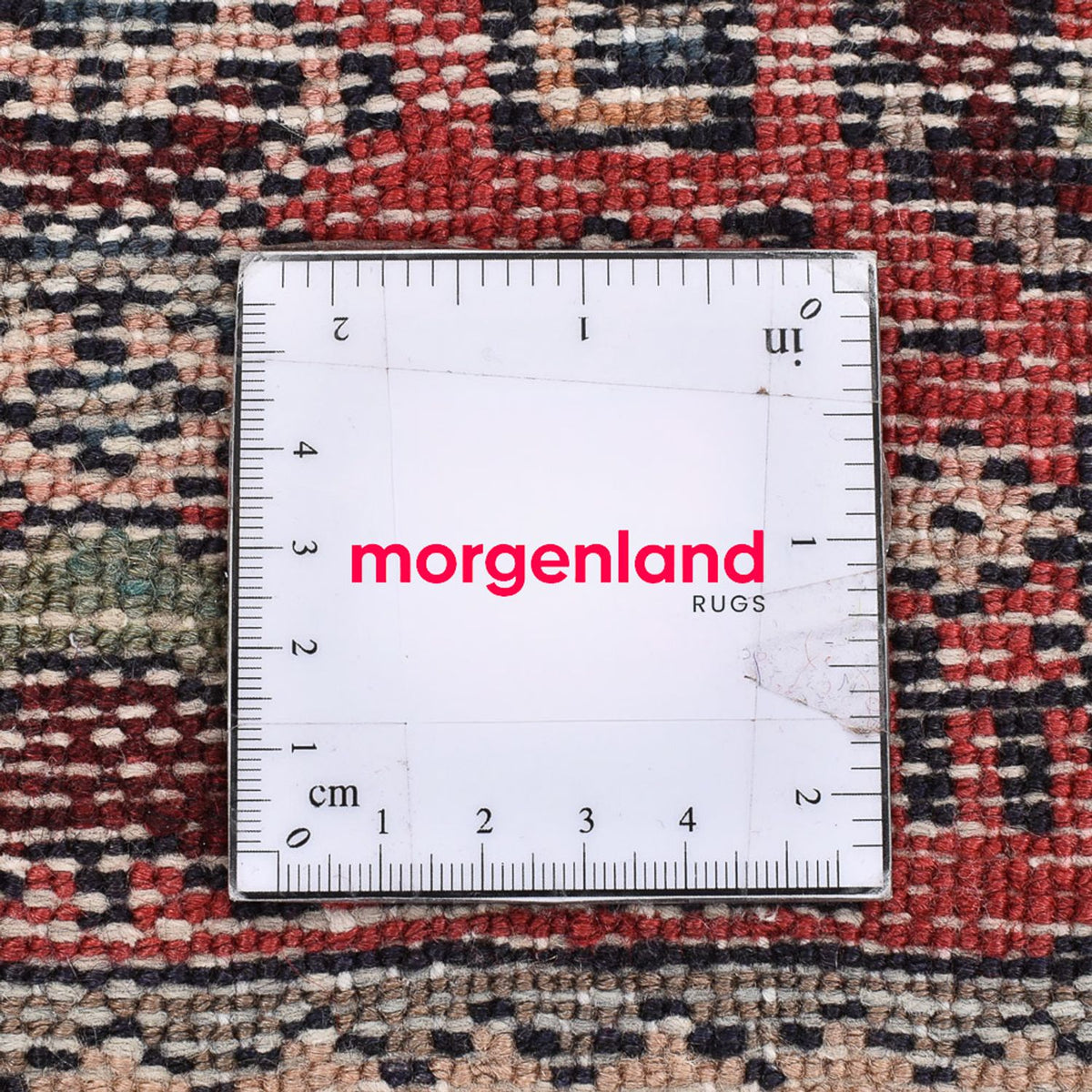 Persisk tæppe - Nomadisk - 97 x 67 cm - lysrød