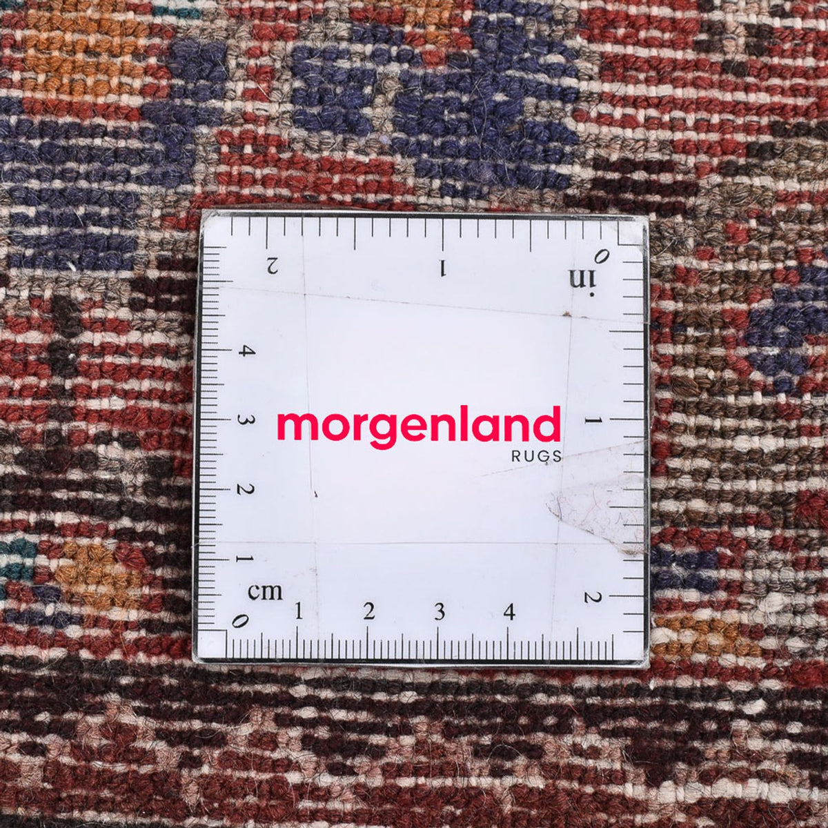 Persisk tæppe - Nomadisk - 87 x 53 cm - rød