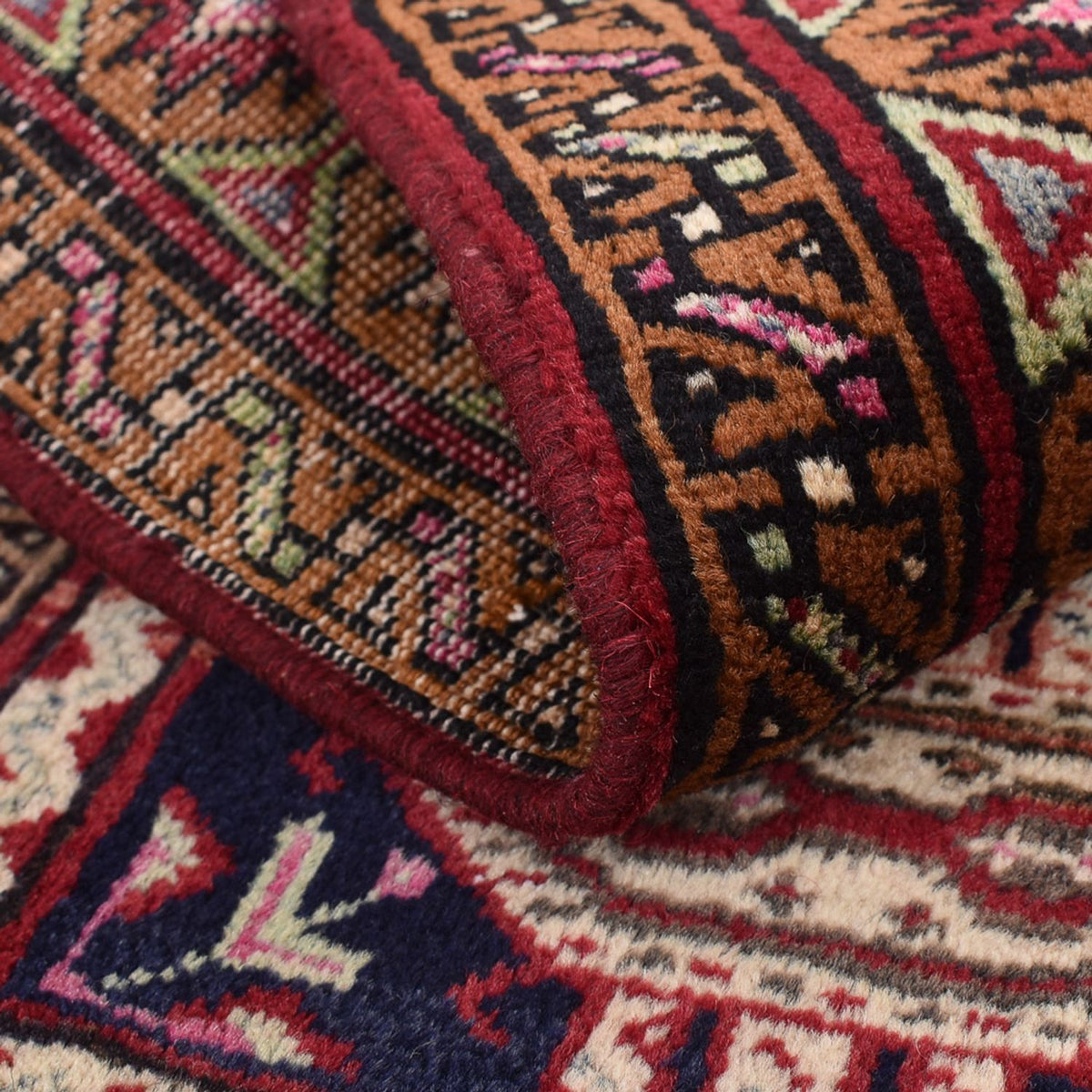 Persisk tæppe - Nomadisk - 95 x 64 cm - lilla