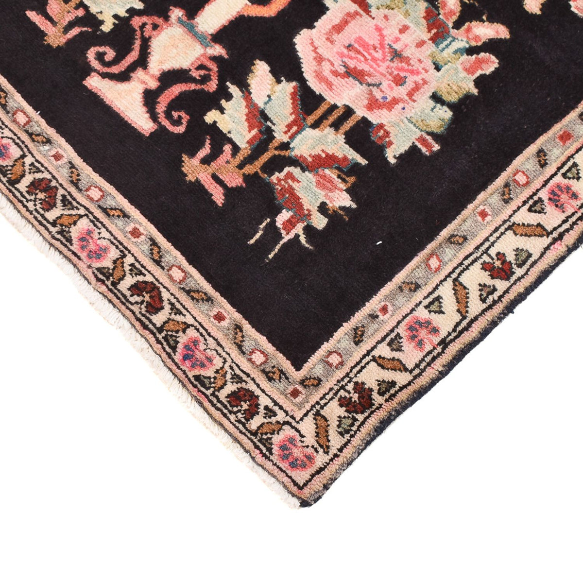 Persisk tæppe - Nomadisk - 85 x 68 cm - mørkeblå