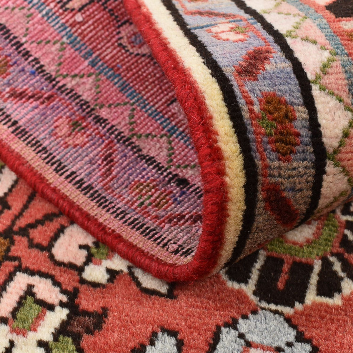 Persisk tæppe - Nomadisk - 131 x 79 cm - rød