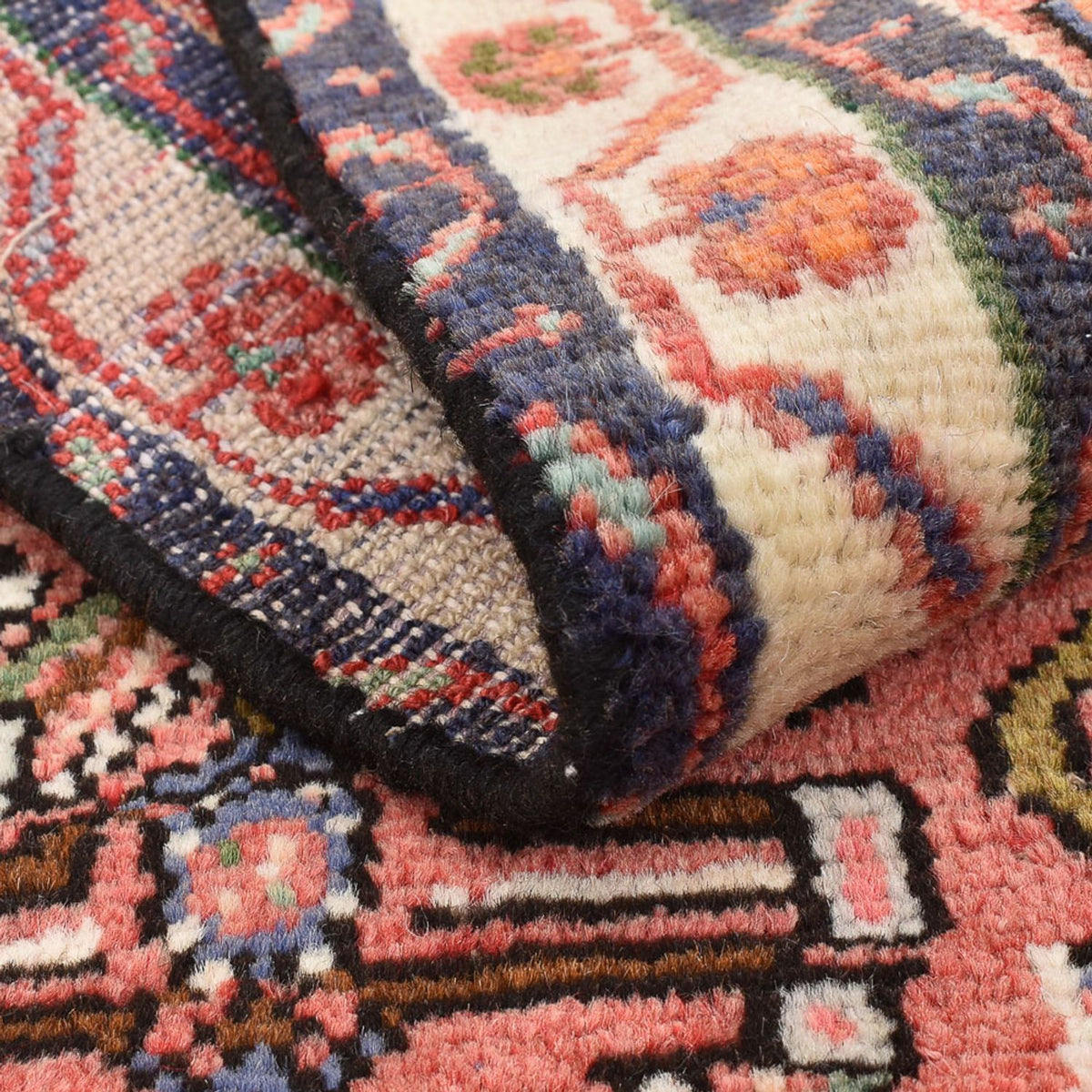 Persisk tæppe - Nomadisk - 102 x 63 cm - lysrød