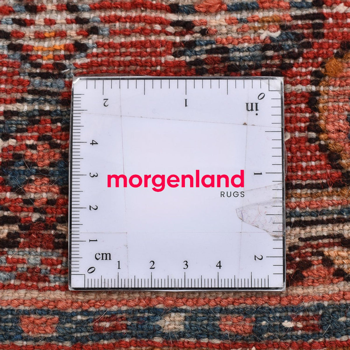 Persisk tæppe - Nomadisk - 75 x 50 cm - rød