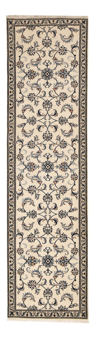 Løber Persisk tæppe - Nain - 297 x 79 cm - beige