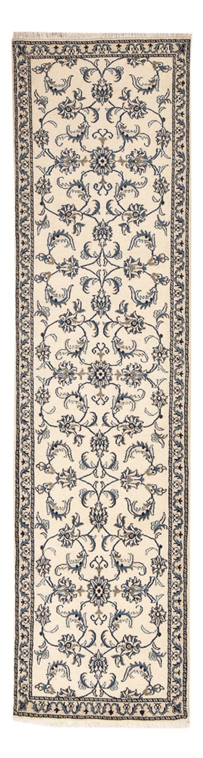 Løber Persisk tæppe - Nain - 300 x 78 cm - beige