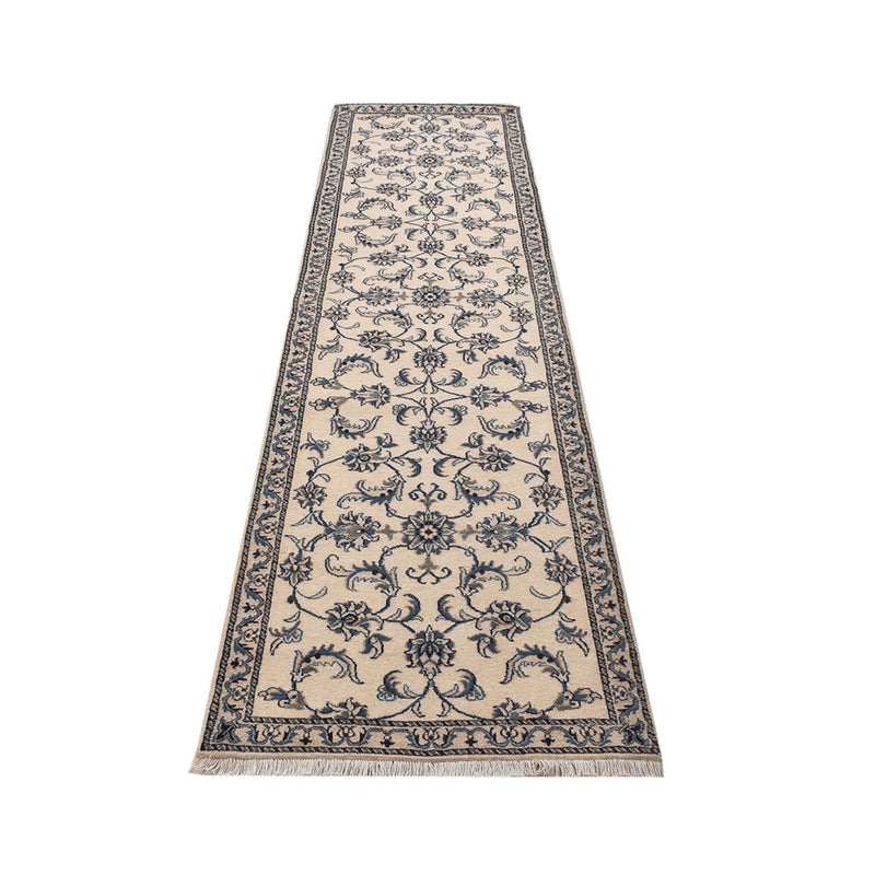 Løber Persisk tæppe - Nain - 300 x 78 cm - beige
