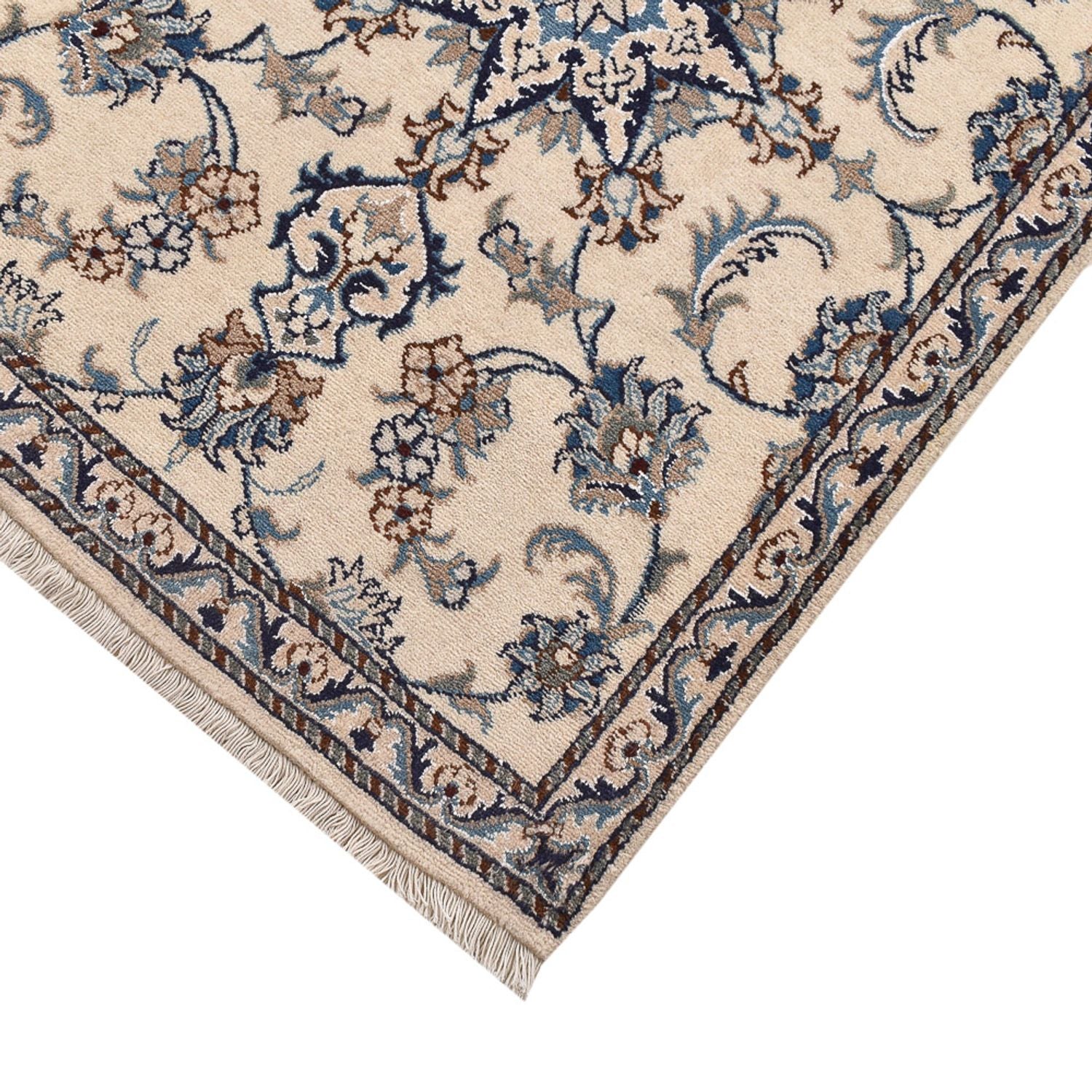 Løber Persisk tæppe - Nain - 290 x 80 cm - beige