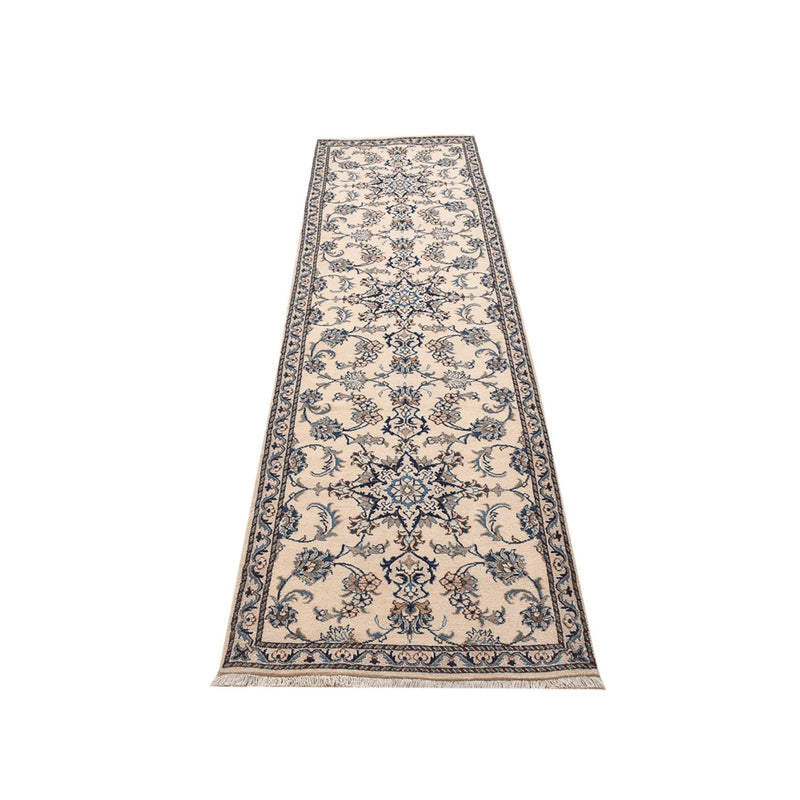 Løber Persisk tæppe - Nain - 290 x 80 cm - beige