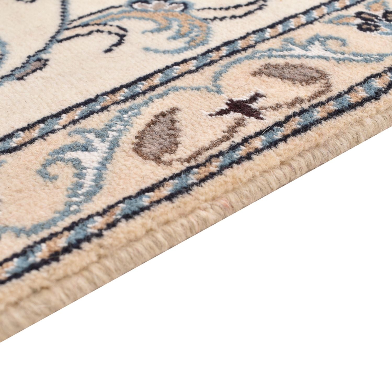 Løber Persisk tæppe - Nain - 182 x 79 cm - beige