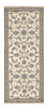 Løber Persisk tæppe - Nain - 200 x 80 cm - beige