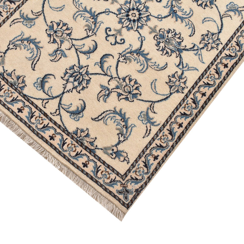 Løber Persisk tæppe - Nain - 200 x 80 cm - beige