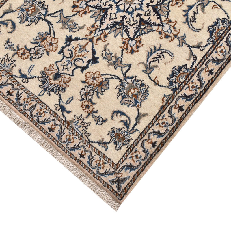 Løber Persisk tæppe - Nain - 205 x 79 cm - beige