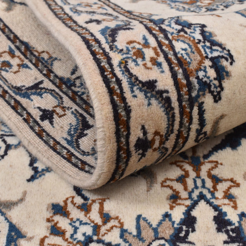 Løber Persisk tæppe - Nain - 205 x 79 cm - beige
