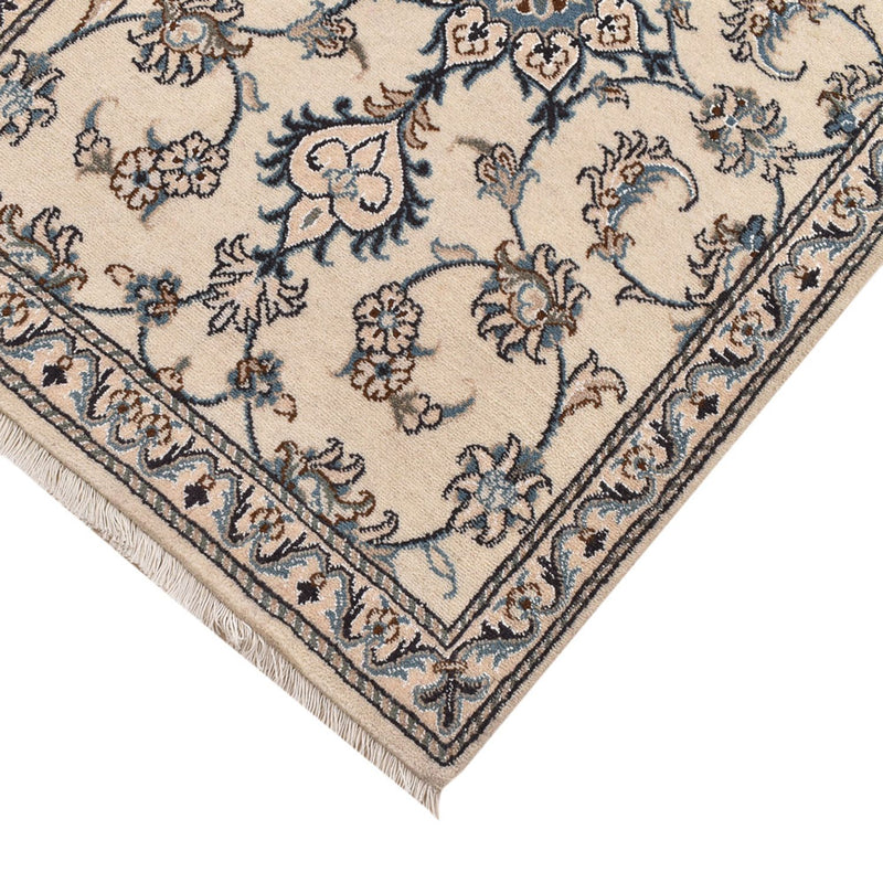 Løber Persisk tæppe - Nain - 201 x 77 cm - beige