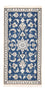 Persisk tæppe - Nain - 140 x 68 cm - blå